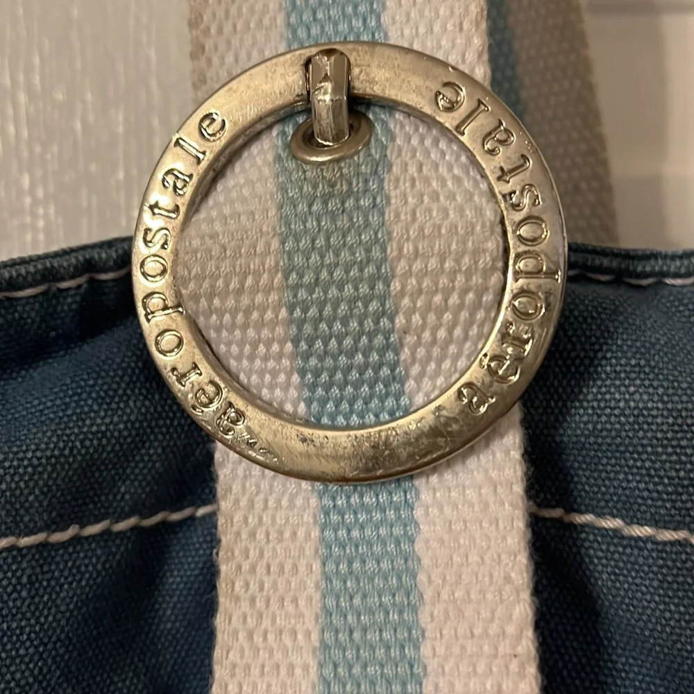 Aeropostale blue cloth bag - Picture 3 of 7